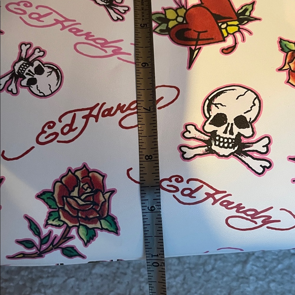 Ed Hardy Skull and Rose Shoulder Bag - Picture 14 of 15